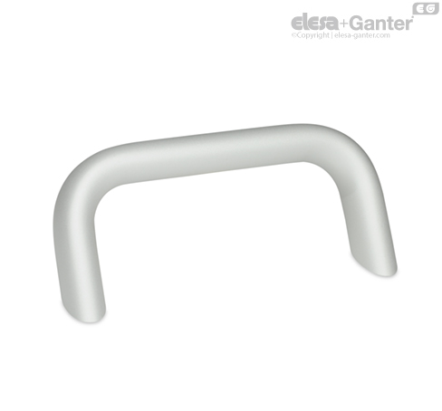GN 565.2-A Inclined Cabinet U-Handles Mounting from the back